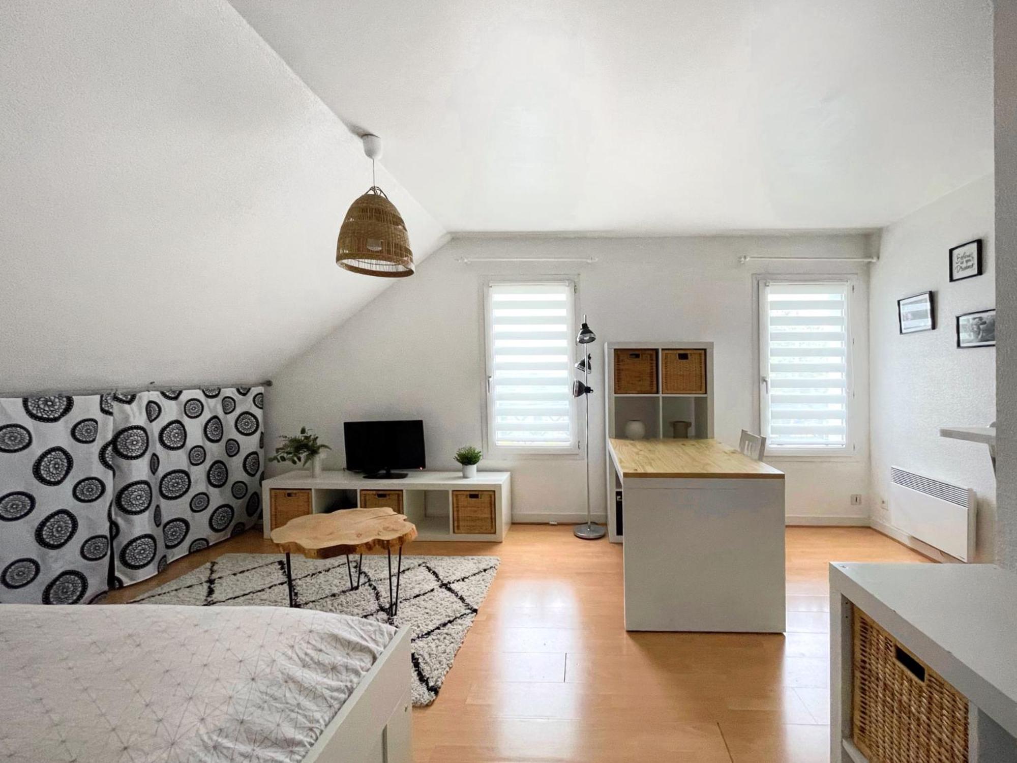 T1 Cosy - 5Min Du Port - Parking - Linge Inclus Lägenhet Vannes Exteriör bild